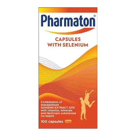 کپسول فارماتون مدل سلنیوم pharmaton selenium saren-store.ir