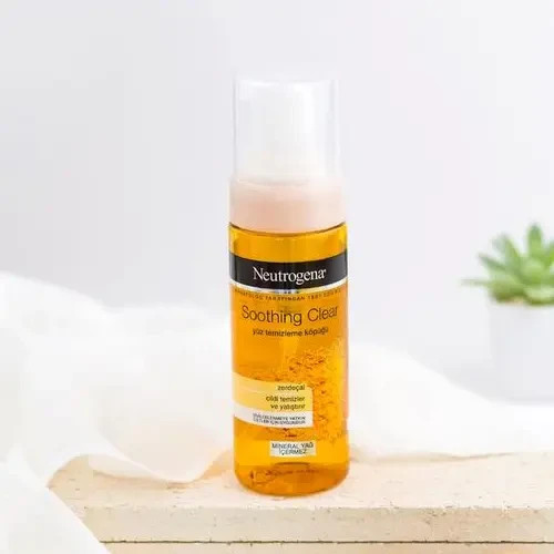 فوم شستشو صورت نوتروژینا زردچوبه saren-store nuetrogene