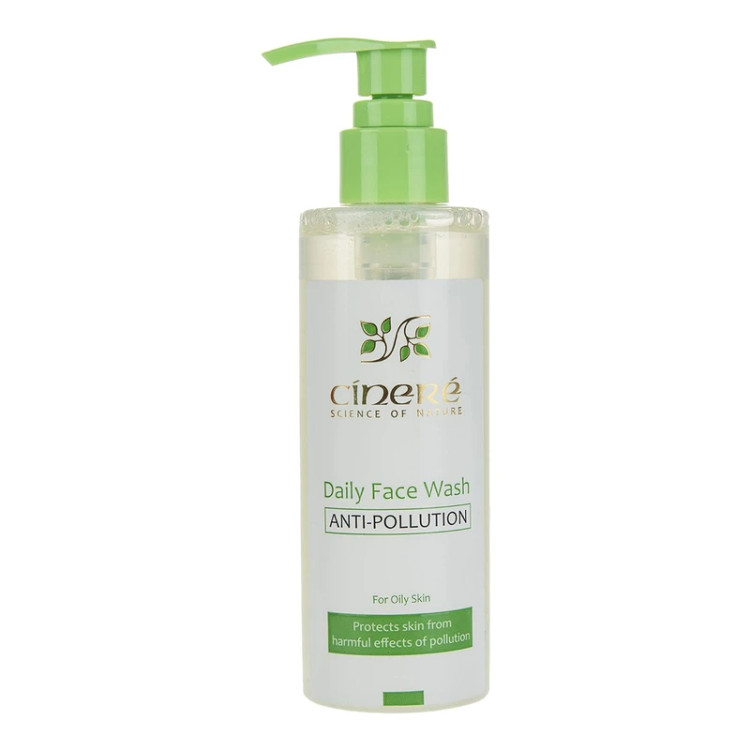 ژل شوینده آنتی پولوشن پوست چرب سینره-Cinere-oilyskin-www.saren-store.ir