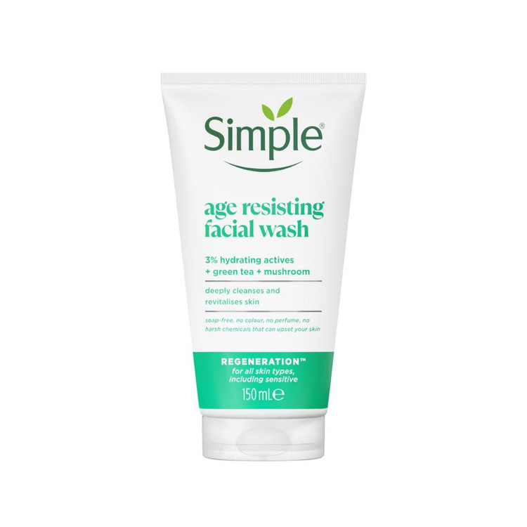 Simple Regeneration Age Resisting Facial Wash 150 ml