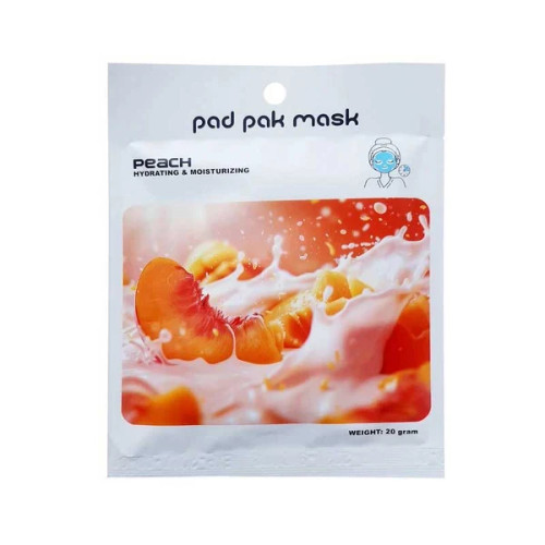 PAD PAK PEACH FACIAL SHEET MASK-SAREN-STORE.IR
