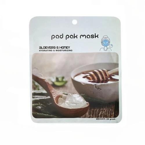 PAD PAKAloevera and Honeyface mask weight 25 grams-saren-store.ir