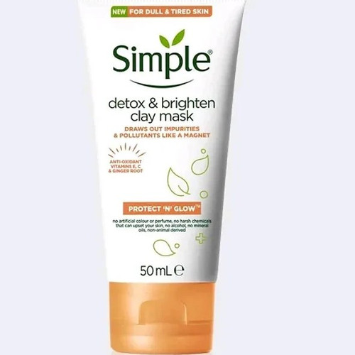 "Simple Detox And Brighten Clay Mask 50ml-saren-store.ir-" "Simple Detox And Brighten Clay Mask 50ml-saren-store.ir"