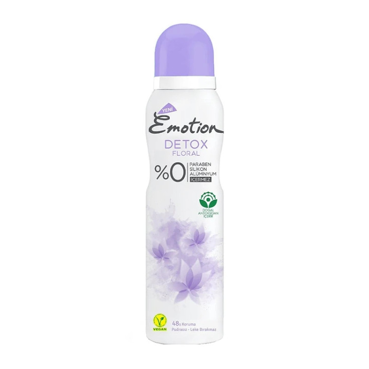 Emotion Deodorant Woman Detox Floral 150ml-saren-store.ir