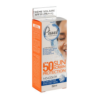 Pixxel Sun Screen No Color For Acne Prone And Oily Skin 50ml-saren-store.ir