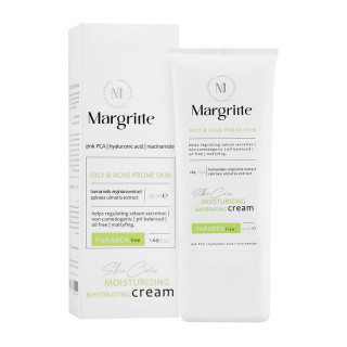 Margritte Moisturizing and Hydrating Cream For Oily And Prone To Acne Skin 50ml-saren-store.ir