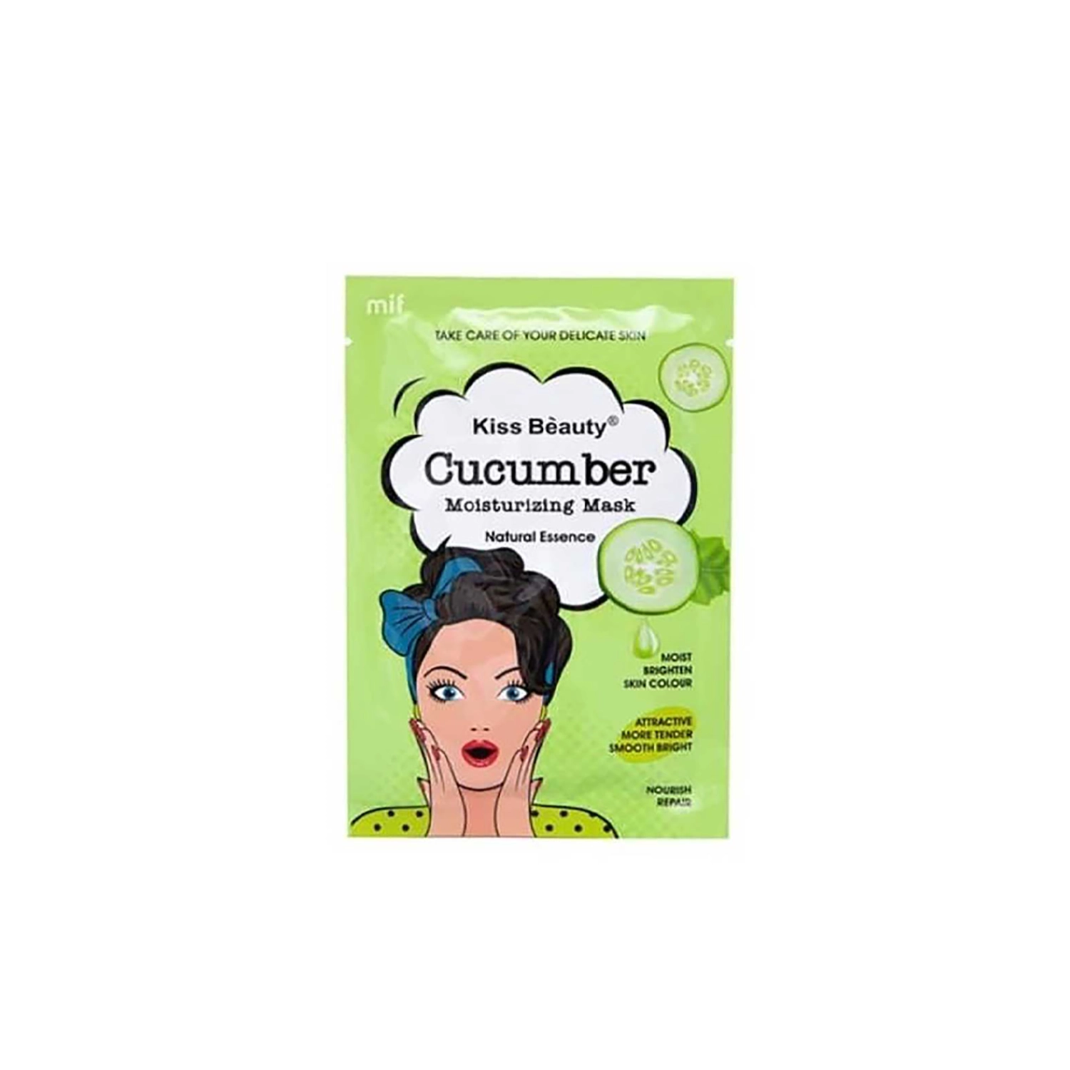 Kiss Beauty Cucumber Face Mask-saren-store.ir
